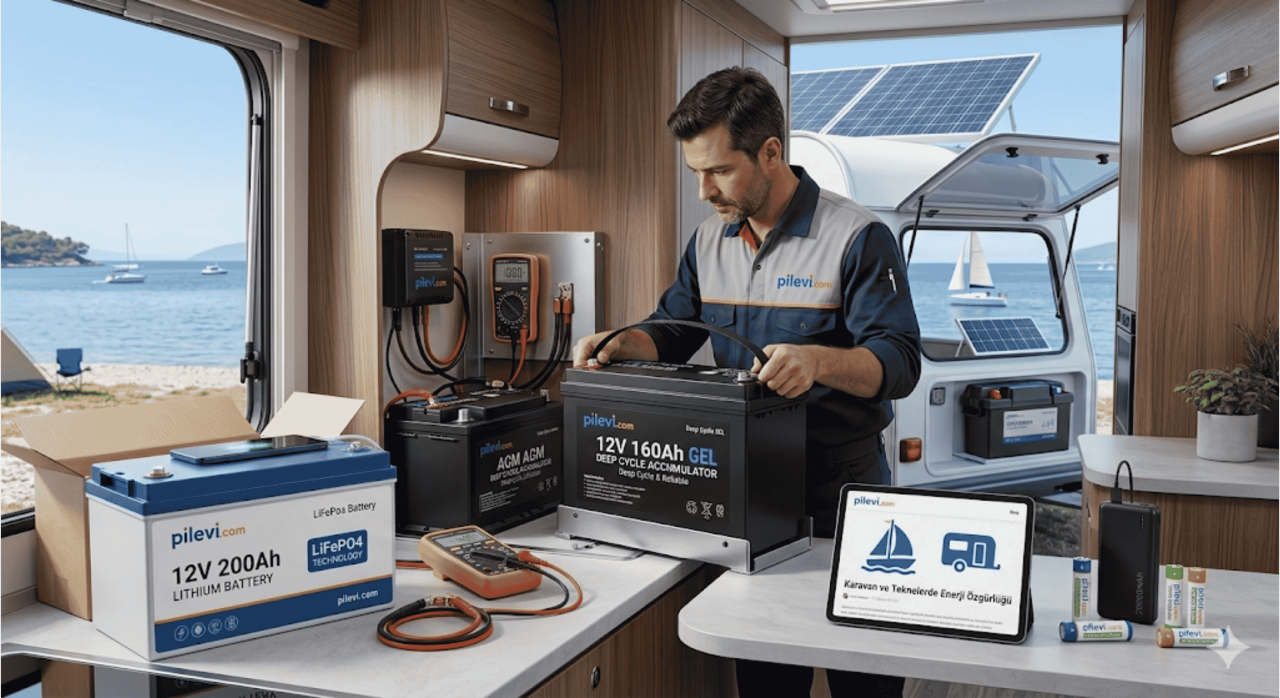 Karavan ve Teknelerde Enerji Özgürlüğü: Doğru Akü Seçimi İçin Rehber
