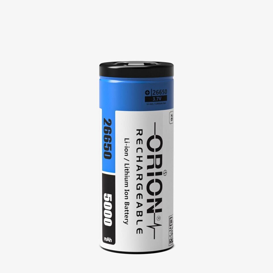 Orion 26650 3.7V 5000mAh 2C Li-ion Pil