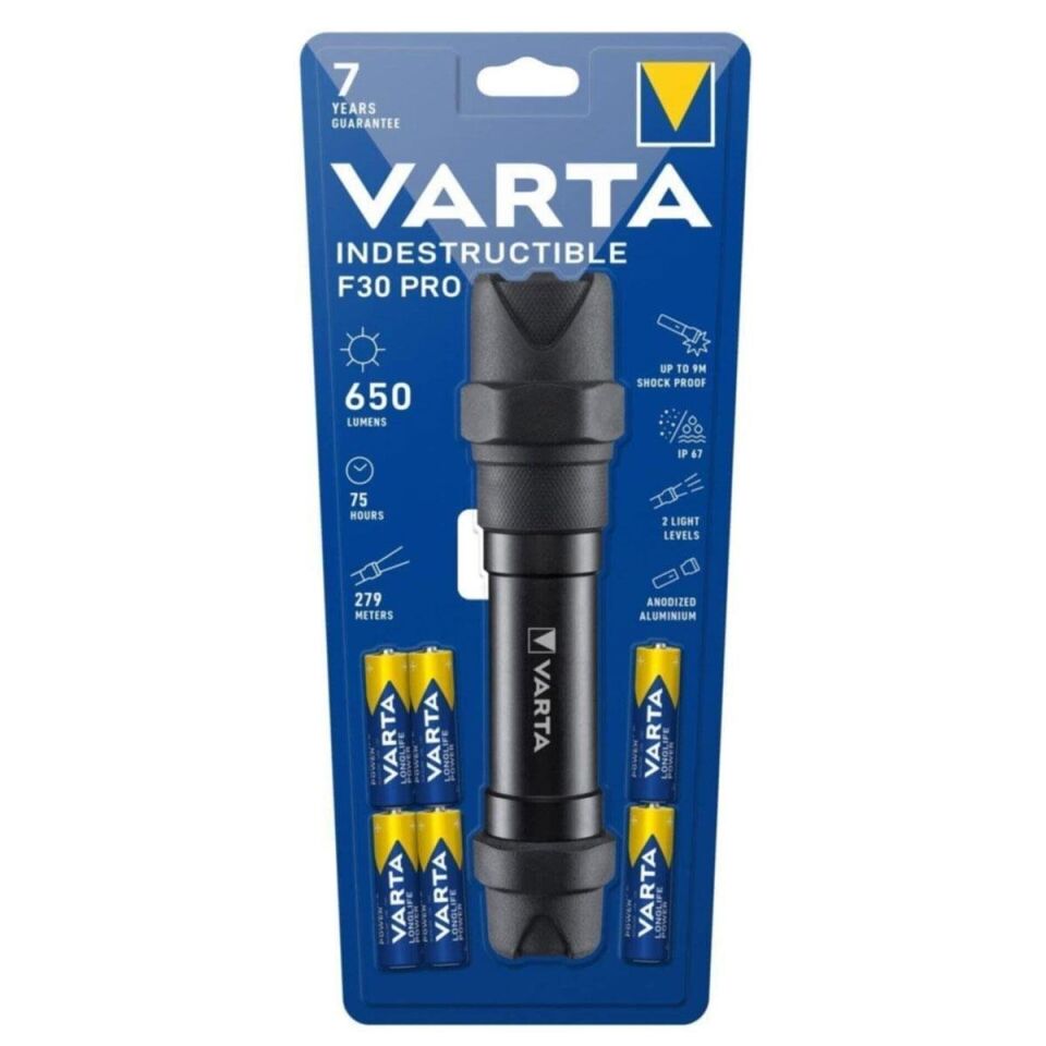 Varta Indestructible F30 Pro LED El Feneri – 18714