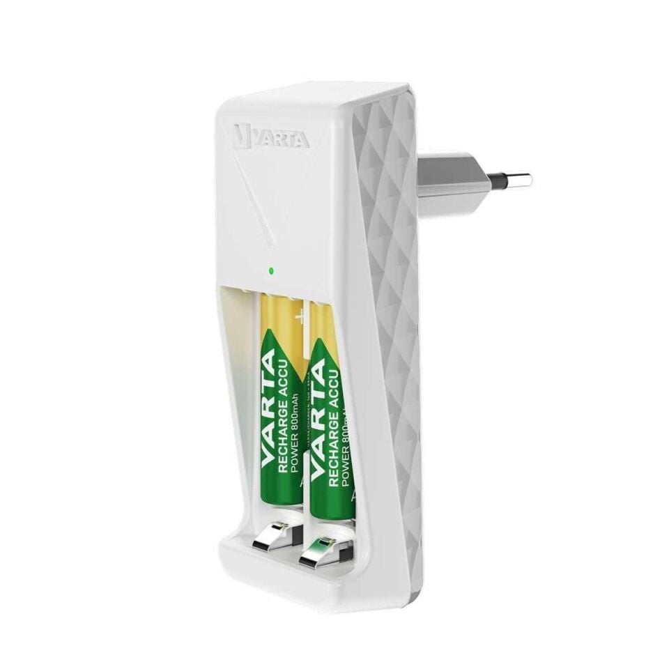 Varta Ni-MH Mini Şarj Cihazı – 2×AAA 800mAh (57656)