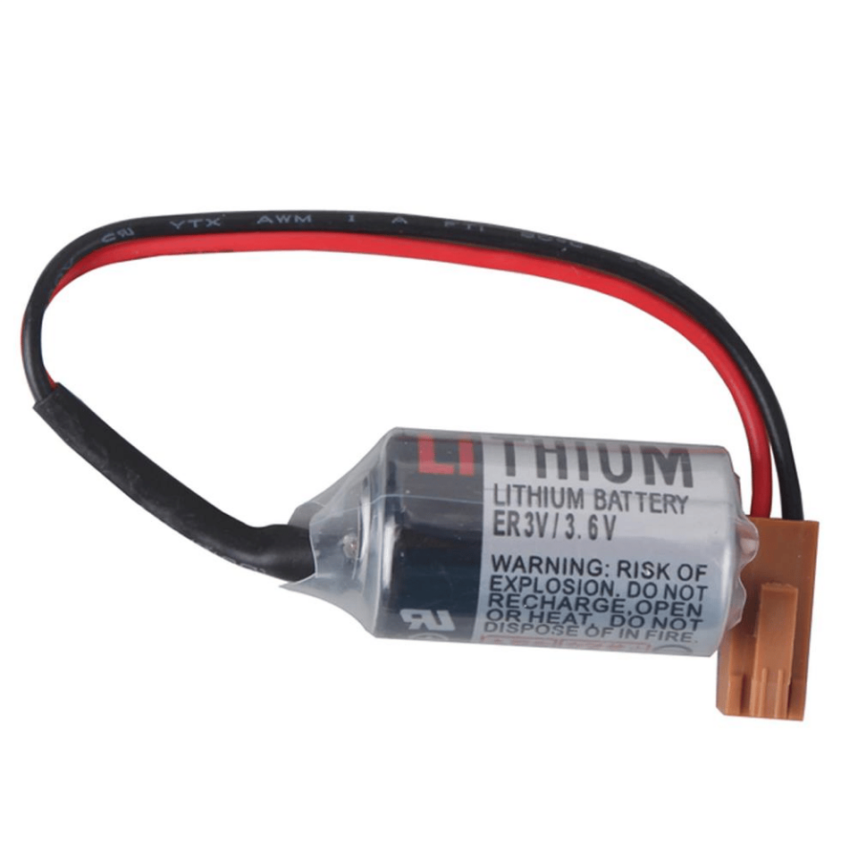 Toshiba ER3V 3.6V Lityum Pil (Kahverengi Soket)