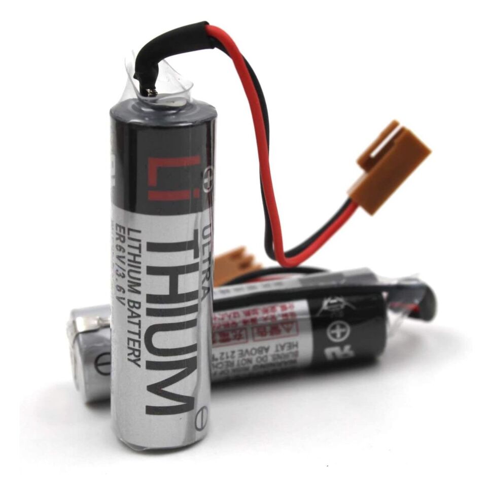 Toshiba ER6V 3.6V AA Lityum Pil Kablo + Konnektör