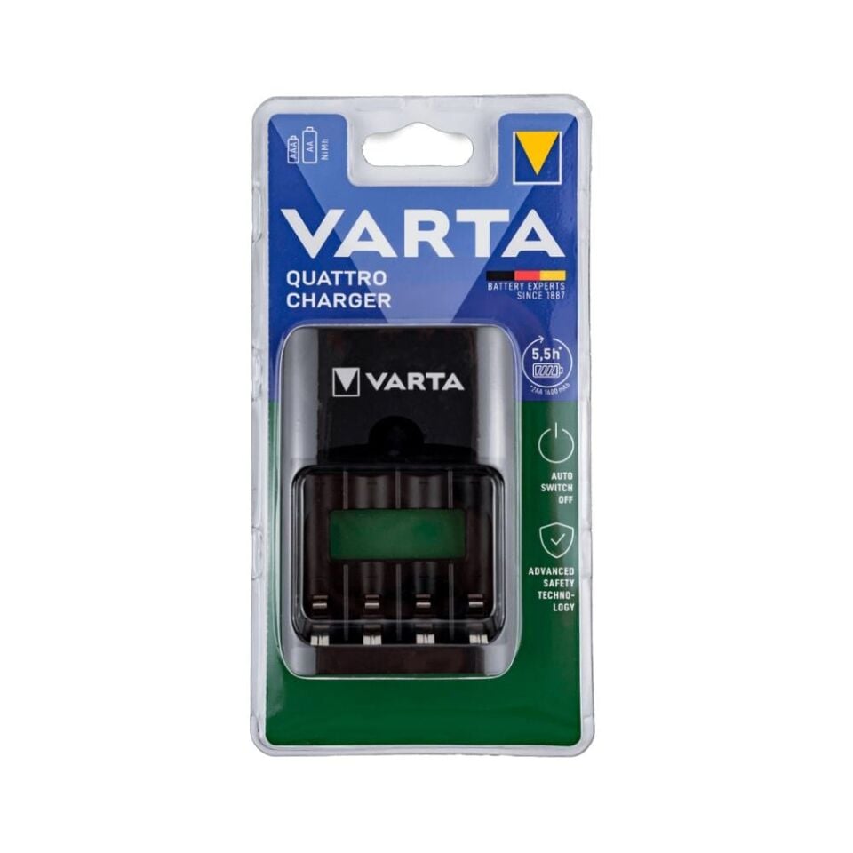 Varta Ni-MH Quattro Şarj Cihazı – (57652)