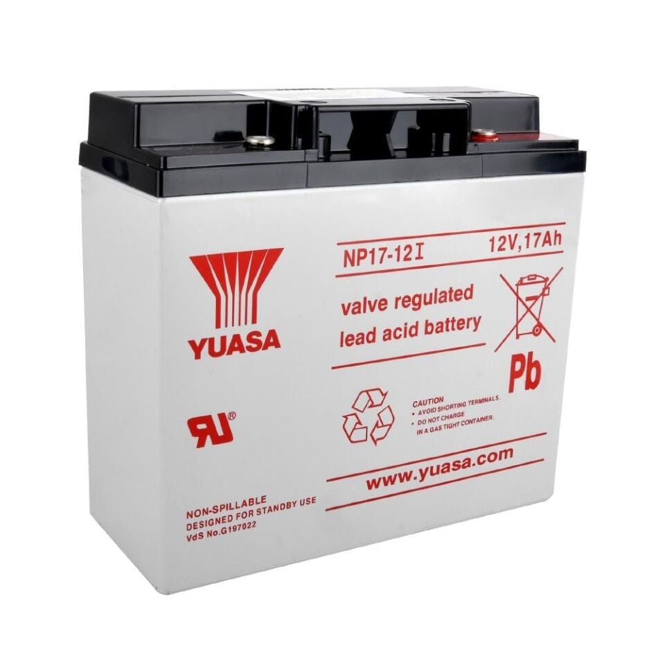 Yuasa NP17-12I - 12V 17 Ah Bakımsız Kuru Akü