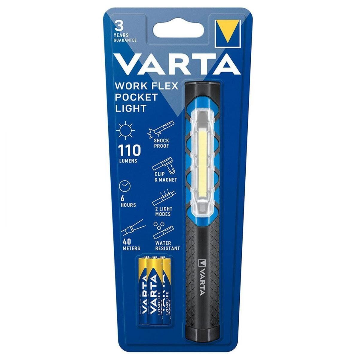 Varta Work Flex Cep LED Feneri – 17647