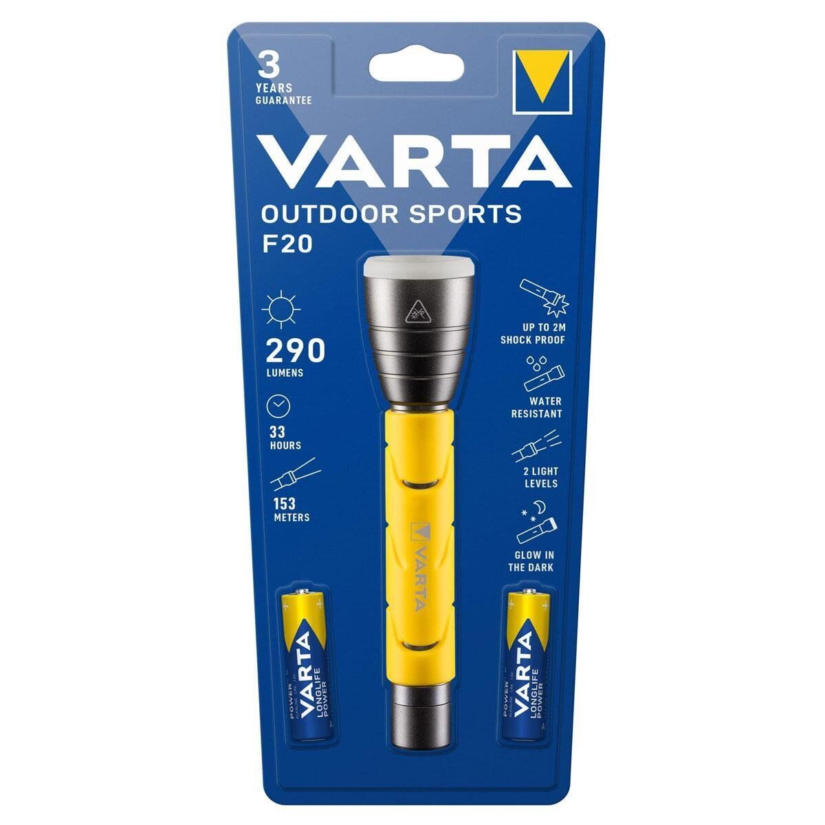 Varta Outdoor Sports F20 LED El Feneri – 18628
