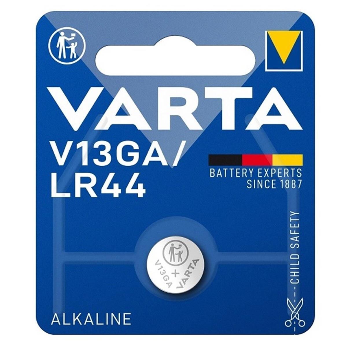 Varta V13GA 1.5V Alkalin Tekli Paket Pil / LR44 – (4276)