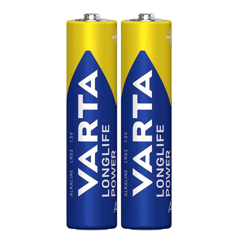 Varta AAA 1.5V Alkalin 2’li Paket Pil – Longlife Power (4903)