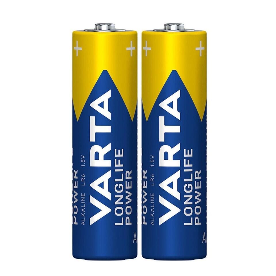Varta AA 1.5V Alkalin 2’li Paket Pil – Longlife Power (4906)
