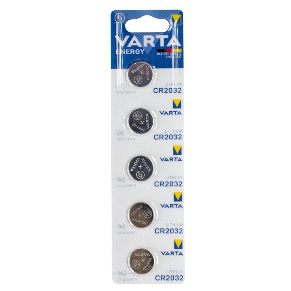Varta CR2032 3V Lithium 5’li Paket Pil