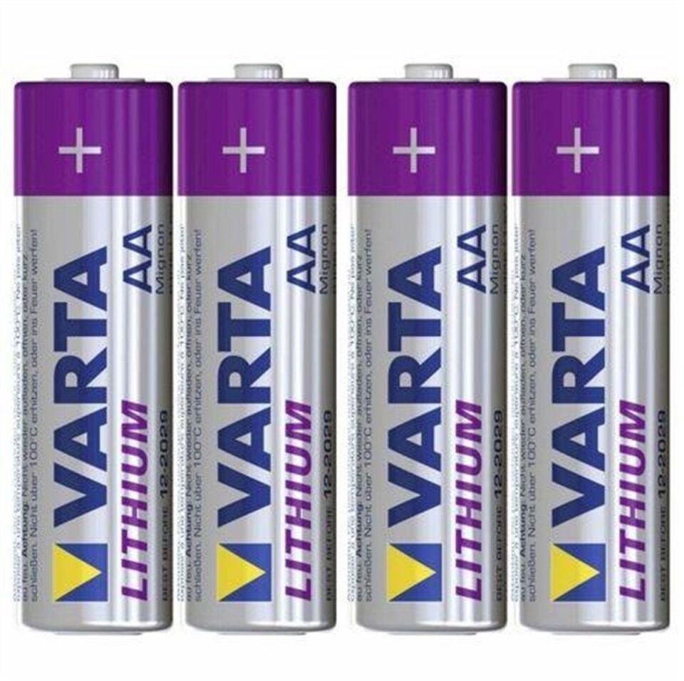 Varta AAA 1.5V Lithium 4’lü Paket Pil – (6106)
