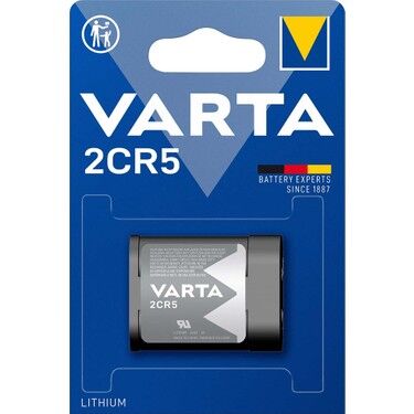 Varta 2CR5 6V Lithium Tekli Paket Pil – Professional (6203)