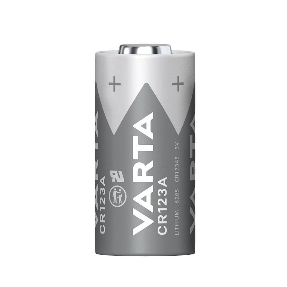 Varta CR123A 3V Lithium Tekli Paket Pil