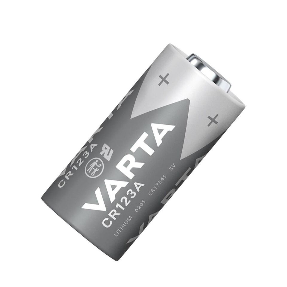 Varta CR123A 3V Lithium Tekli Paket Pil