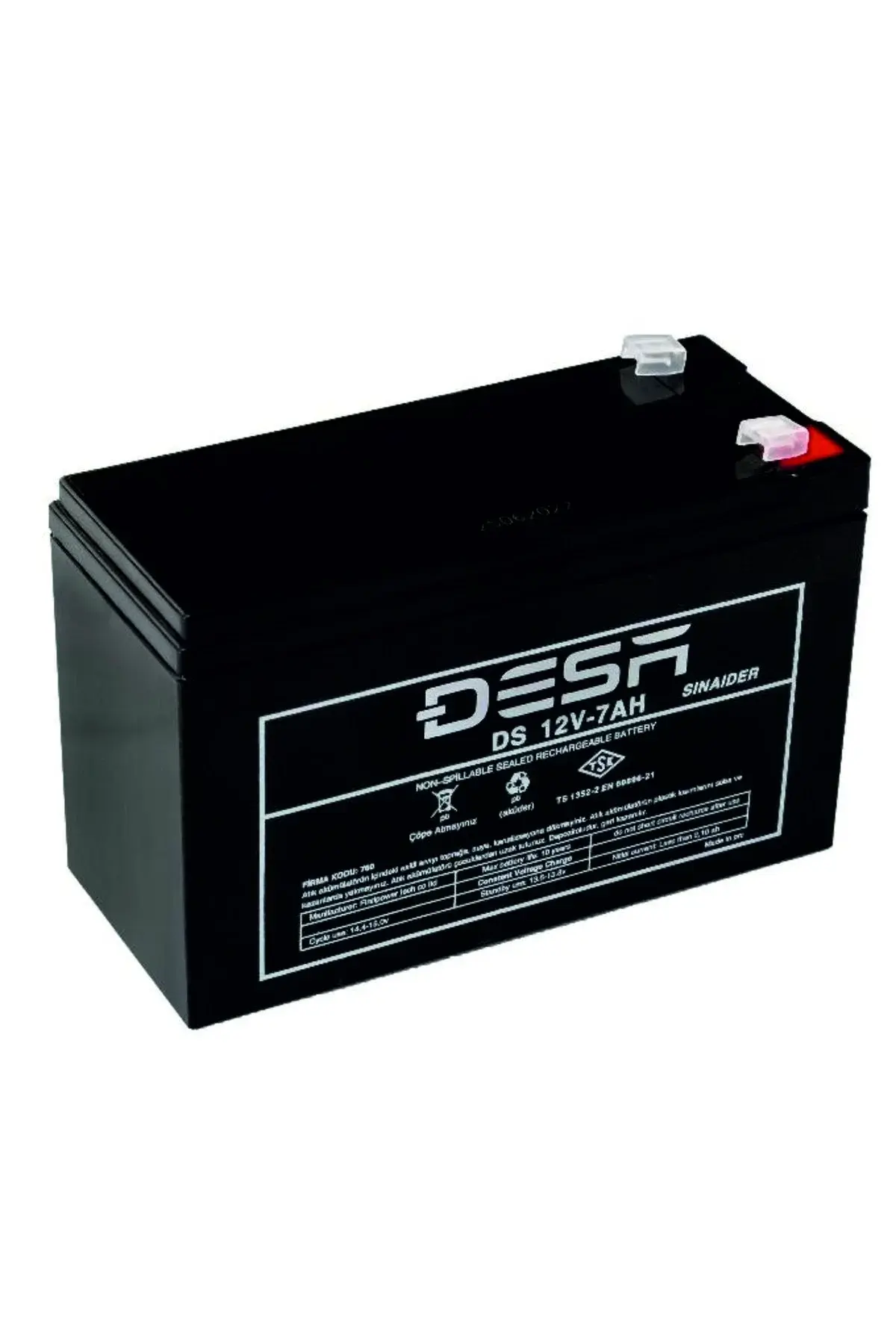 DESA DS12-7 12V 7 Ah Bakımsız Kuru Akü