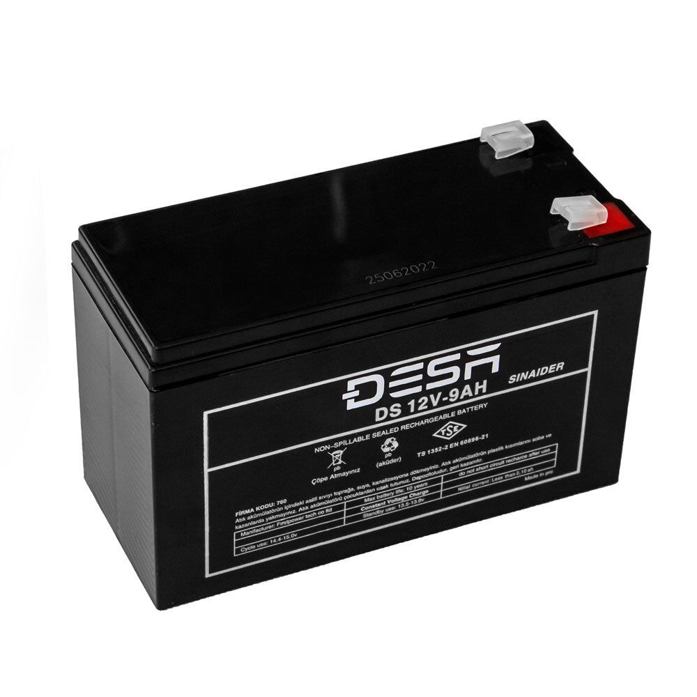 DESA DS12-9 12V 9 Ah Bakımsız Kuru Akü