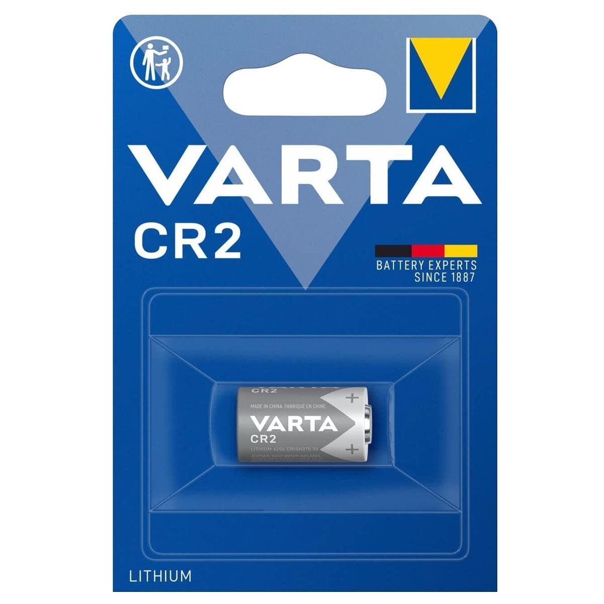Varta CR2 3V Lithium Tekli Paket Pil