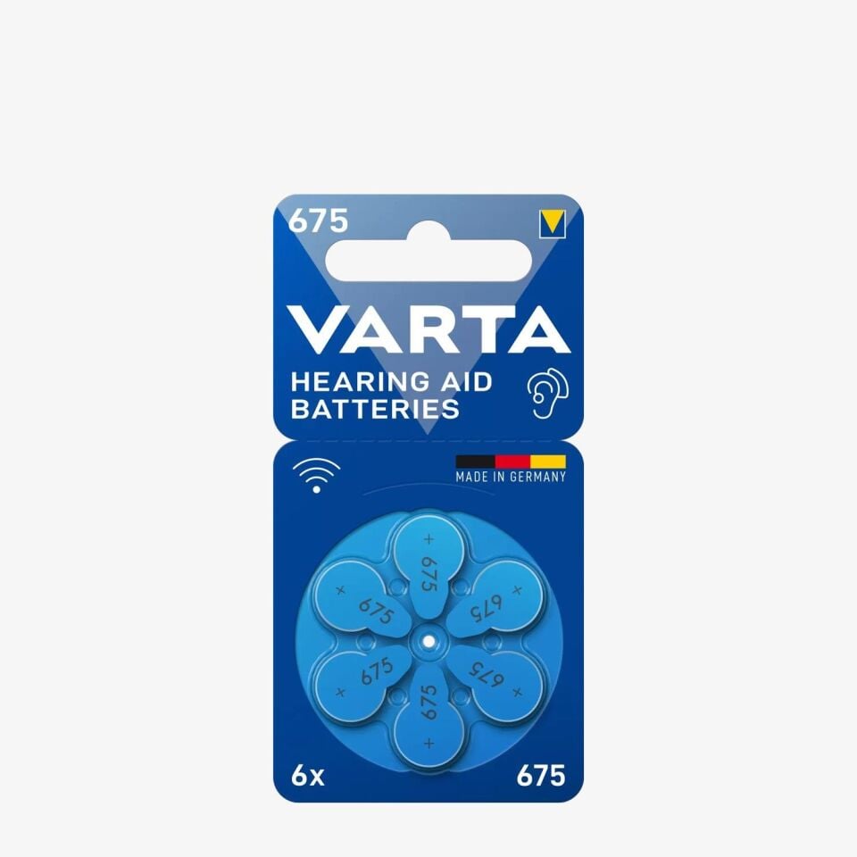 Varta İşitme Cihazı Pili 675