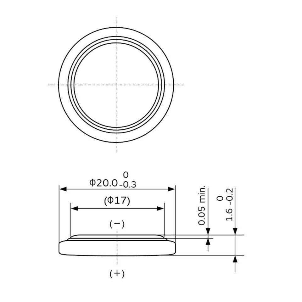 Varta CR2016 3V Lithium 2’li Paket Pil