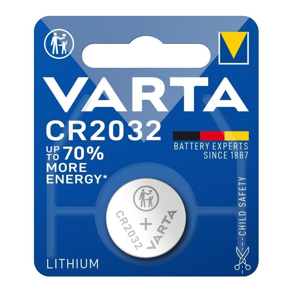 Varta CR2032 3V Lithium Tekli Paket Pil