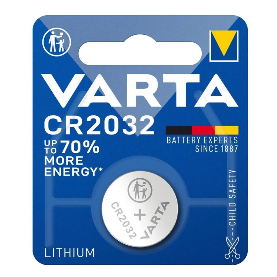Varta CR2032 3V Lithium Tekli Paket Pil
