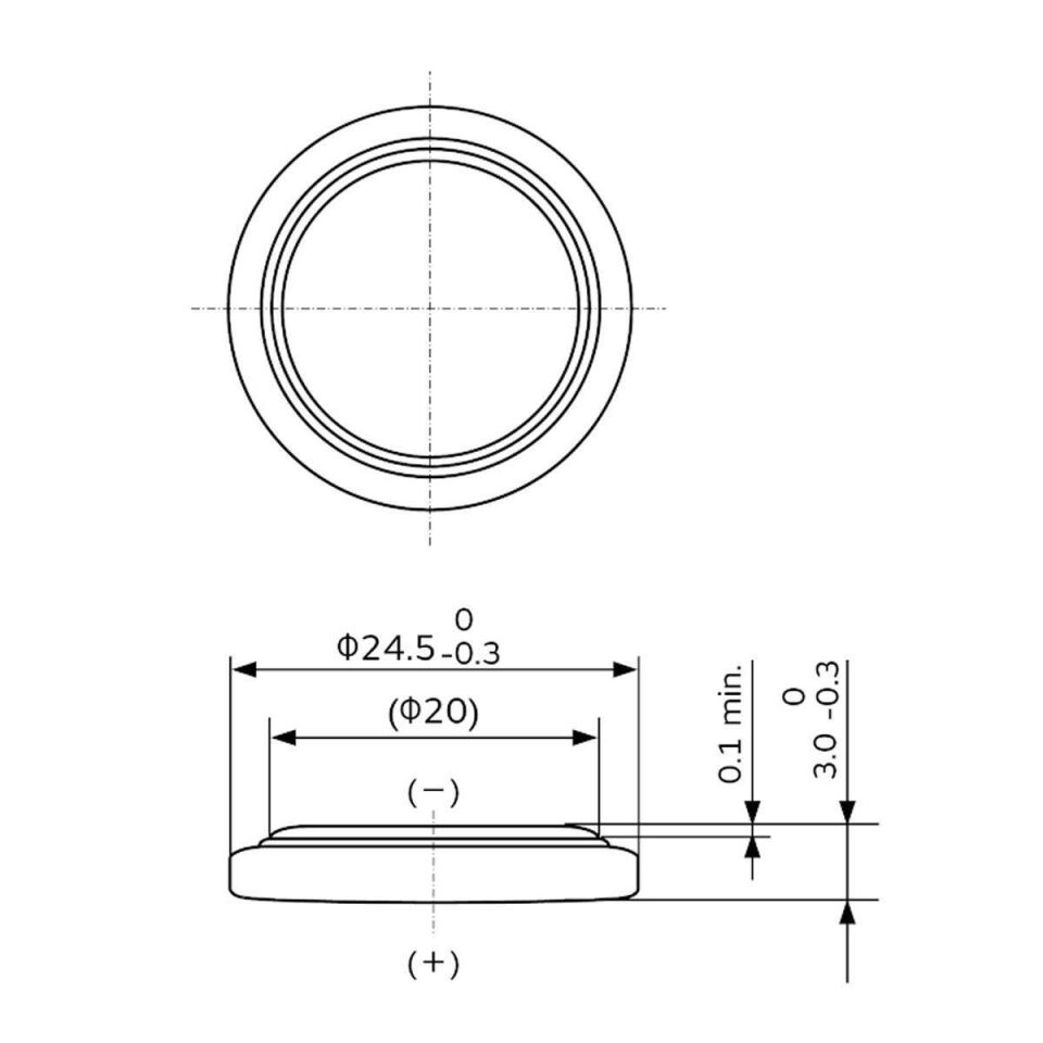 Varta CR2430 3V Lithium Tekli Paket Pil
