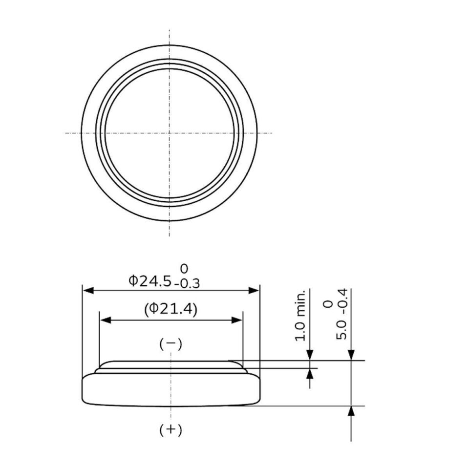 Varta CR2450 3V Lithium Tekli Paket Pil