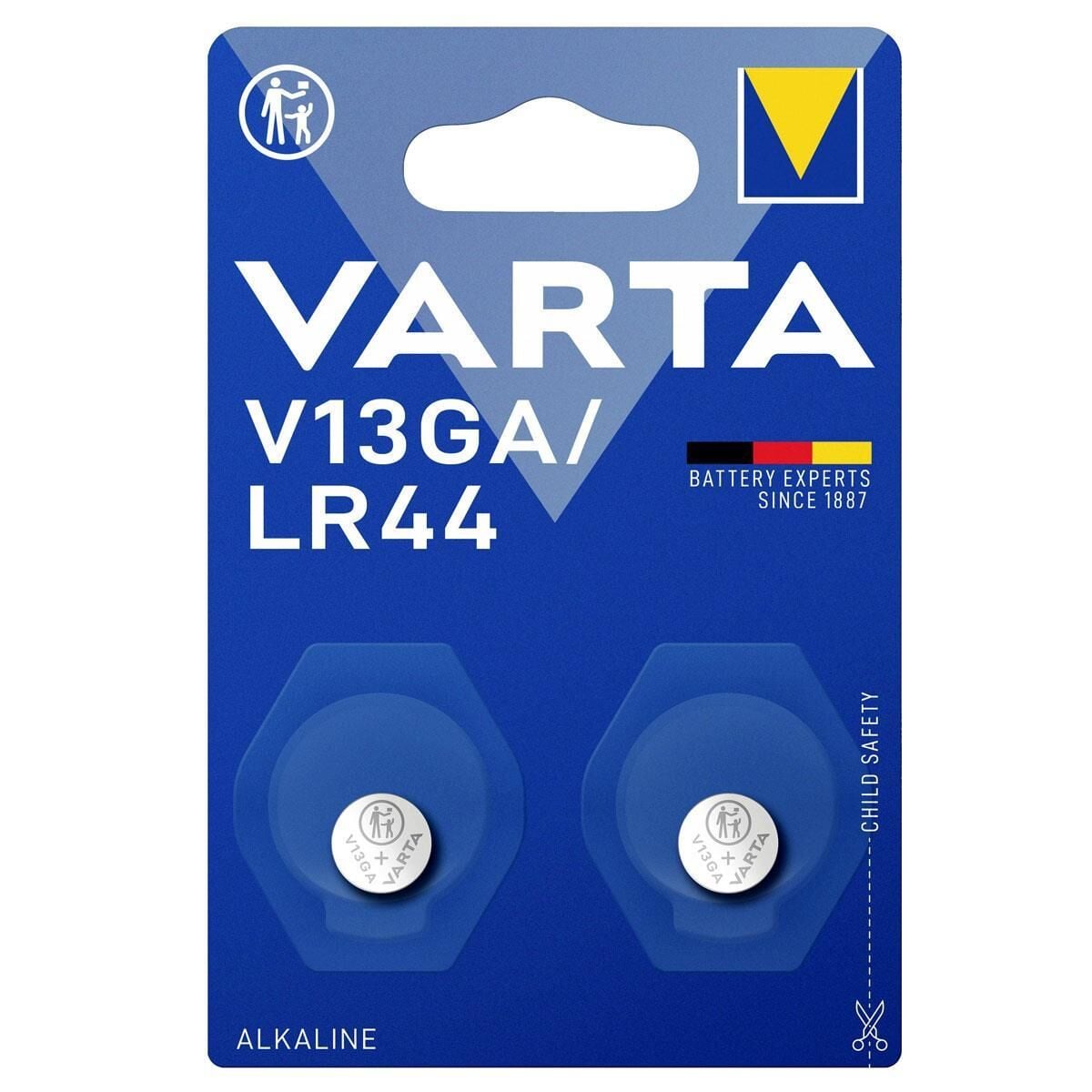 Varta V13GA 1.5V Alkalin 2’li Paket Pil / LR44 – (4276)