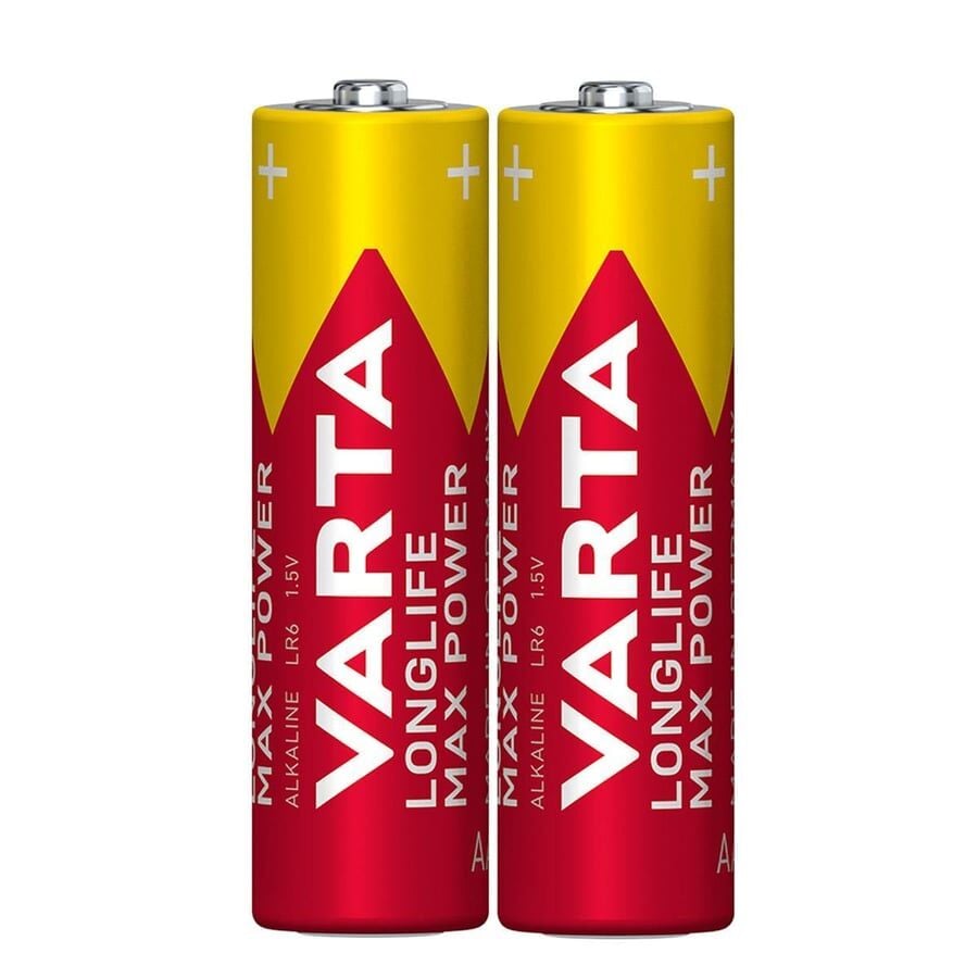 Varta AA 1.5V Alkalin 2’li Paket Pil – Longlife Max Power (4706)