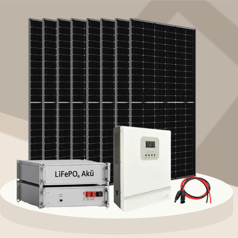 6.2 KW Lityum Akülü Solar Paket - 4