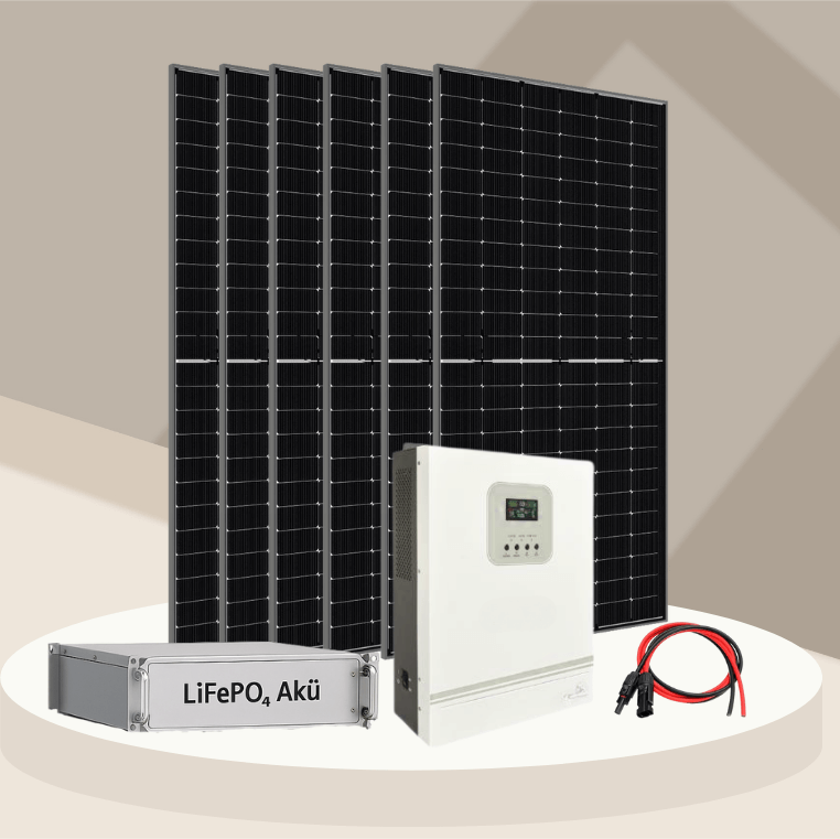 6.2 KW Lityum Akülü Solar Paket - 2