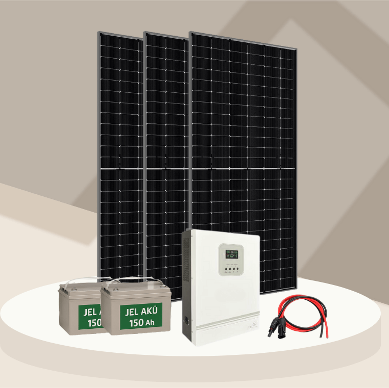 3 KW Jel Akülü Solar Paket - 2