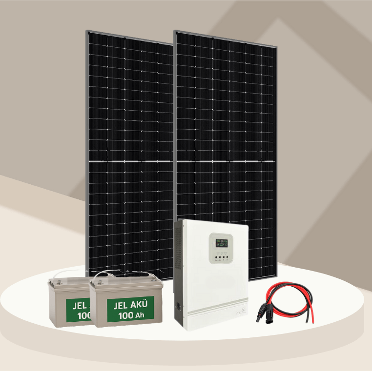 3 KW Jel Akülü Solar Paket - 1