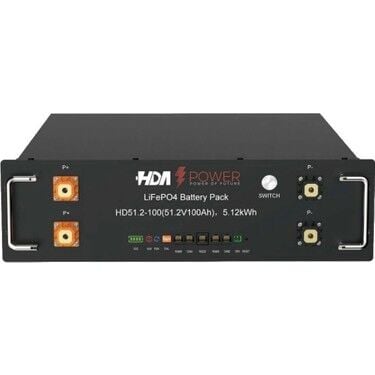 HDA Power 51.2V 100Ah ESS Rack Modülü
