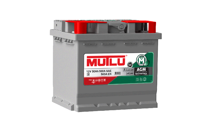 Mutlu Akü 12V 50Ah 560A EN AGM (Start-Stop)