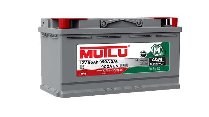 Mutlu Akü 12V 95 Ah 900A EN AGM (Start-Stop)