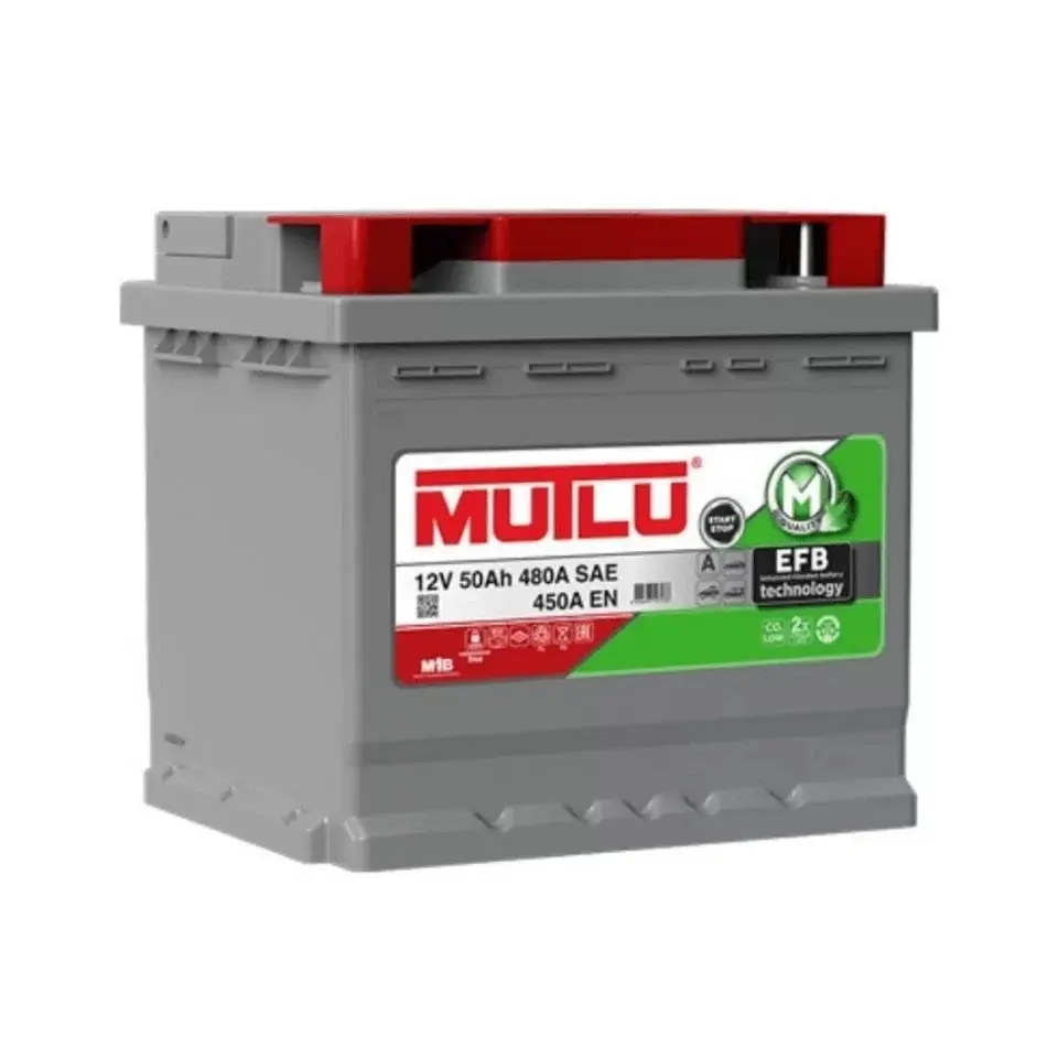 Mutlu Akü 12V 50 Ah 450A EN EFB (Start-Stop)
