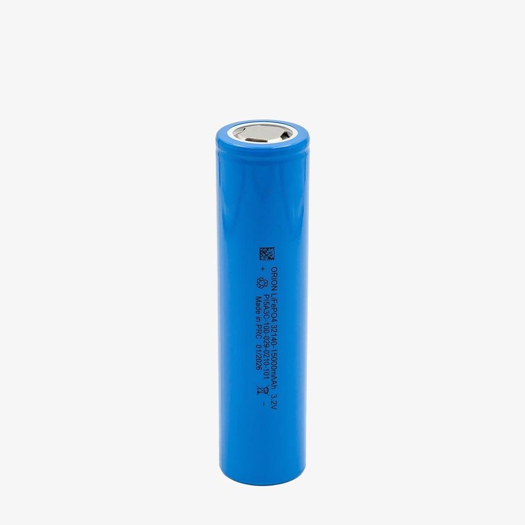 Orion IFR32140 3.2V 15 Ah 3C LiFePO4 Silindirik Pil